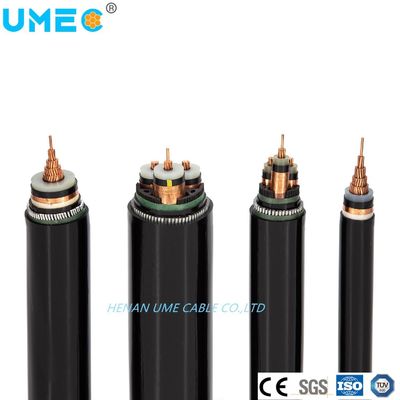 中電圧用Cu/Al導体XLPE 隔離型PVC包帯型装甲電源ケーブル