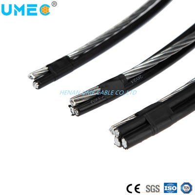ABCサービスドロップ 0.6/1kv エアリアンバンドルケーブル Al/PE 4X16 4x25 4x50mm2 IEC 60502-1