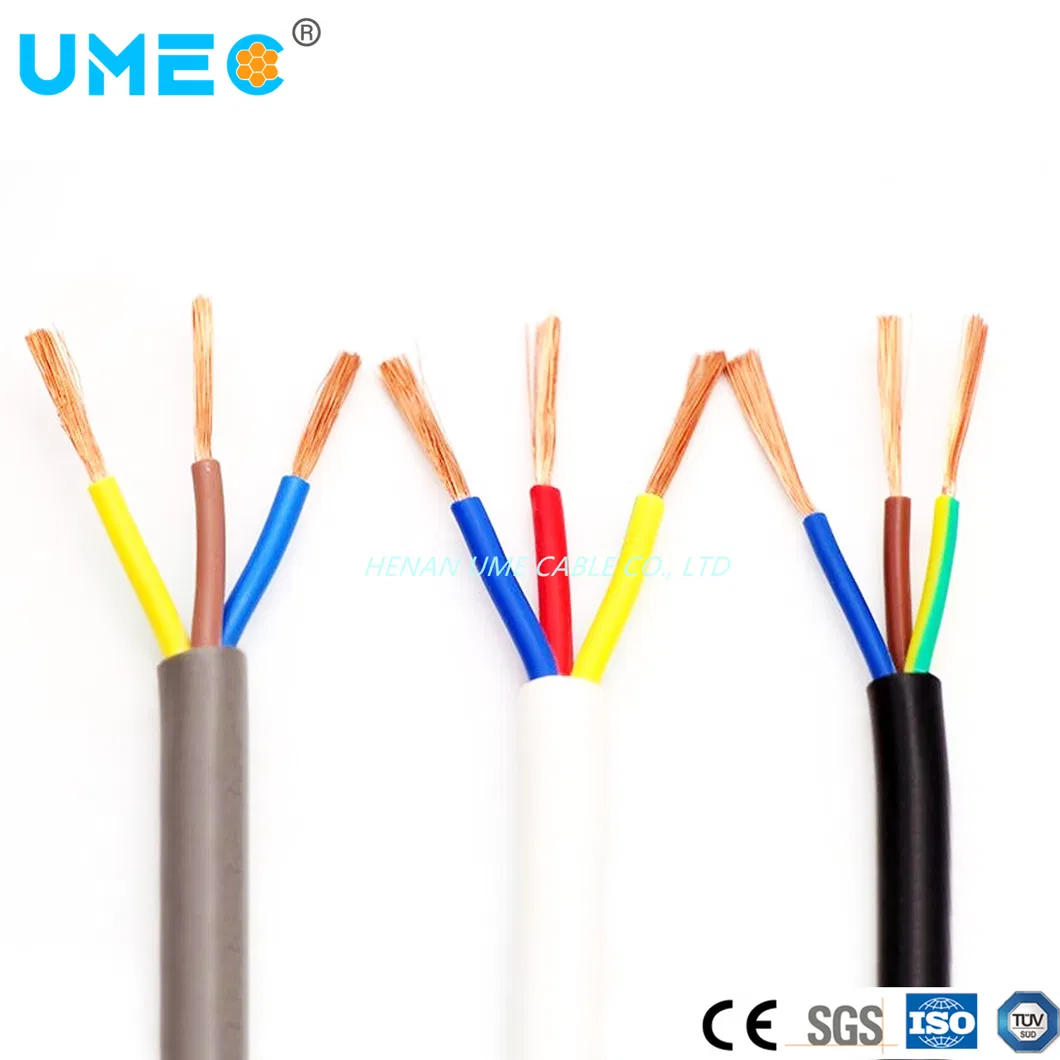 300Vから300Vの電線 多核柔軟な銅導体 PVC隔熱 PVCシールド 1
